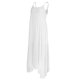 thumbnail image 1 of Vestido de una pieza para mujer, minifalda corta informal Formal, blanco/naranja METRO Yuyangstore Vestido de algodón retro de las mujeres, 1 of 8
