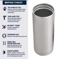 thumbnail image 4 of Botella YETI Rambler de acero inoxidable con aislamiento al vacío de 530 ml, 4 of 5