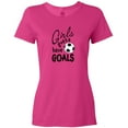 thumbnail image 3 of Inktastic Girls Gotta Have Goals- Soccer Women's T-Shirt, 3 of 5