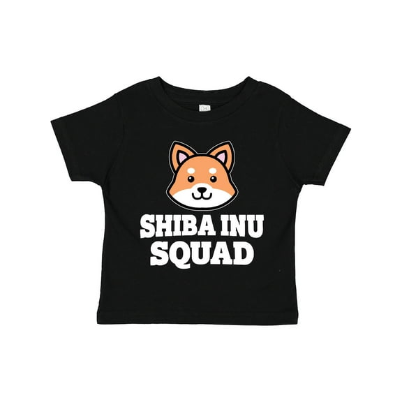 Inktastic Dog Shiba Inu Squad Boys or Girls Toddler T-Shirt