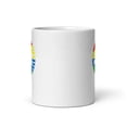thumbnail image 3 of White glossy mug, Alien Christmas Sticker Art Women's Basic , M-4389 (11 oz), 3 of 3