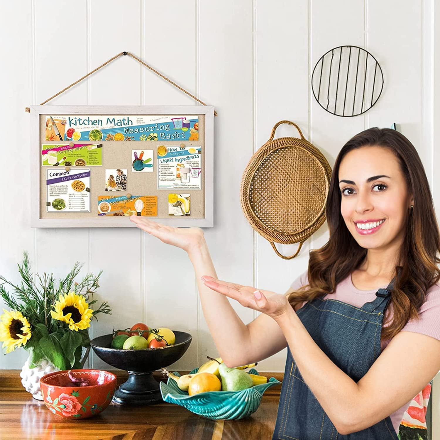 Foster House: Kitchen Cork Board