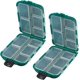 thumbnail image 1 of Caja para señuelos de pesca, 2 piezas, caja para aparejos de pesca, 10 compartimentos para peces, 1 of 4