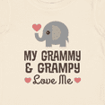 thumbnail image 4 of Inktastic My Grammy and Grampy Love Me Boys or Girls Baby T-Shirt, 4 of 5