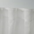 thumbnail image 4 of Exclusive Home Belgian Sheer Hidden Tab Top Curtain Panel Pair, 50"x84", Snowflake, 4 of 6
