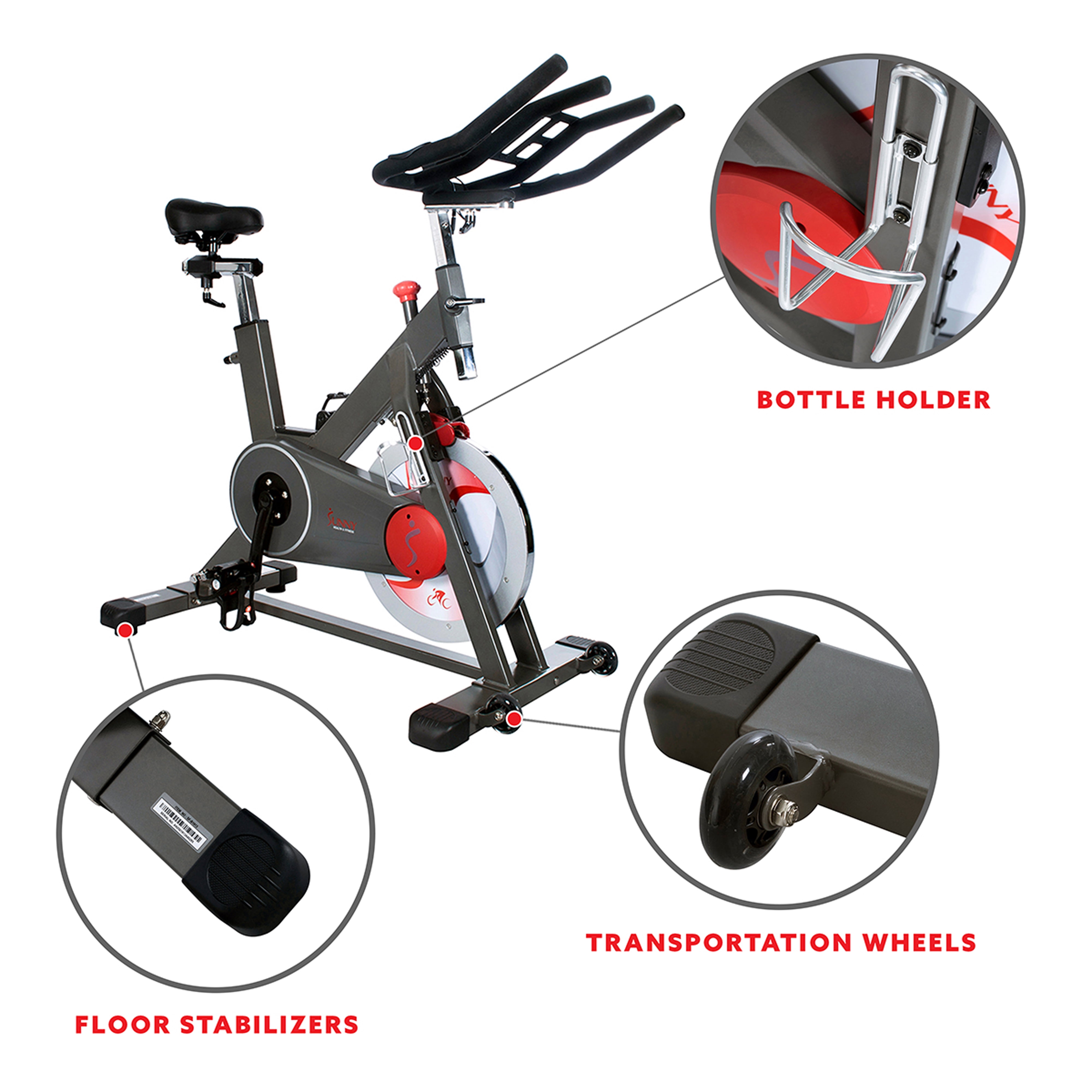 Sunny Health & Fitness Training Cycling Bike - SF-B1913