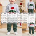 thumbnail image 5 of HCNTES Baby Boy Winter Clothes 6 12 18 24 Months 2T 3T Fall Christmas Outfits Long Sleeves Letter merry Christmas Embroidery Sweatshirt Drawstring Pants Set, 5 of 7