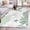 white, variant on 3'x5' Area Rugs, Green Grey Octopus Coastal Indoor Outdoor Area Rug for Living Room Bedroom, Nautical Coral Starfish Washable Bathroom Rugs Kitchen Floor Carpet Mats Home Decor Aesthetic
