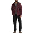 thumbnail image 2 of Wrangler® Men's Heavyweight Hooded Sherpa-Lined Shirt Jacket, 2 of 5