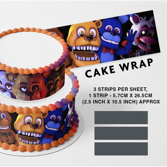 Set 6 Penne Con Topper Five Nights At Freddy's Funko, Articoli Da Collezione