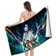 thumbnail image 4 of Cazafantasmas Toalla de playa de secado rápido con diseño temático, regalo para mujeres y niñas, ideal para cumpleaños, fans, amantes de la música, uso en la playa o al aire libre, 78 × 160 cm, 4 of 6