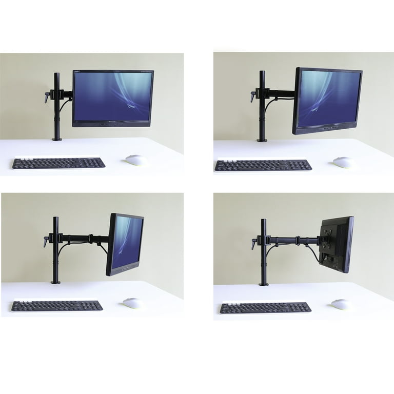 Seville Classics AIRLIFT® 360 Single Adjustable Desk Mount Monitor Arm 