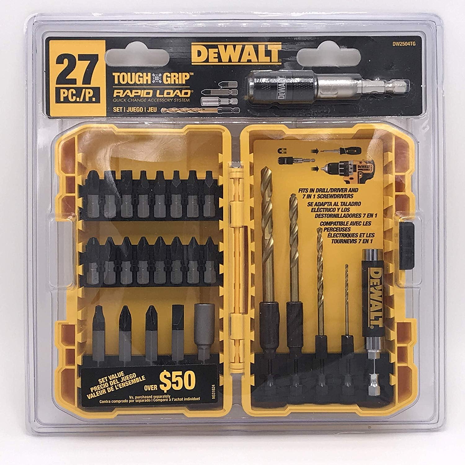DEWALT 80-Piece Drill/Driver Set with Drill Bits, DW2587