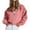 Pink Sweatshirts & Hoodies, variant on BSDJILFG Cropped Sweatshirts for Women Full Zip Up Hoodie Athletic Casual Y2K Juniors Jackets