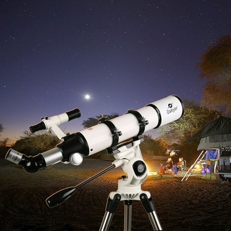 Gskyer 600x90mm AZ 90mm f/6.7 Refractor Telescope with 3 Eyepieces, Remote