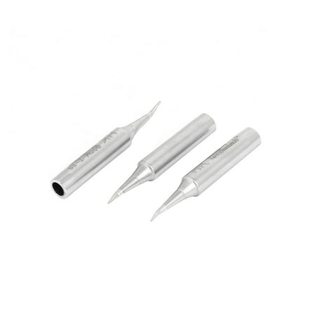 

900M-T-IS Rework Station Tool Pointy Curved Soldering Solder Iron Tip 3pcs