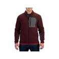 thumbnail image 3 of Vortex Optics Men's Anchor Point Fleece Full Zip Sweater Rich Mahogany 2XL, 3 of 3