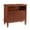 Walnut, variant on S-HOME Mid-century Modern Nightstand 2 Drawers Solid Wood Legs USB Ports & Outlets Bedside End Table - Elegant Storage Solution