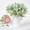 D001- Champagne, variant on Table Decor Centerpieces, Peony Artificial Flowers, Fake White Flowers, Silk Flowers for Wedding, Dining Table Decor, Green Decorations, 16 in Hobby, Neutral Tone, 1 Pc