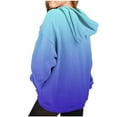 thumbnail image 7 of Hoodie for Teen Girls Gradient Color Star Graphic Printed Hooded Sweatshirt Oversized Long Sleeve Casual Pullover Cute Comfy Outwear Sport Trendy Y2K Jackets 4-14 Years Tween, 7 of 7