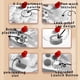 thumbnail image 2 of Máquina Limpieza Pinceles Con Botón Drenaje para Adultos Y Artistas () Verde, 2 of 9