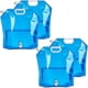 thumbnail image 1 of Portable water bag 4-pack, 10 liters, with tap, padded handle, foldable storage bag, strong seal, reusable, 38.5 x 41 cm, 1 of 5