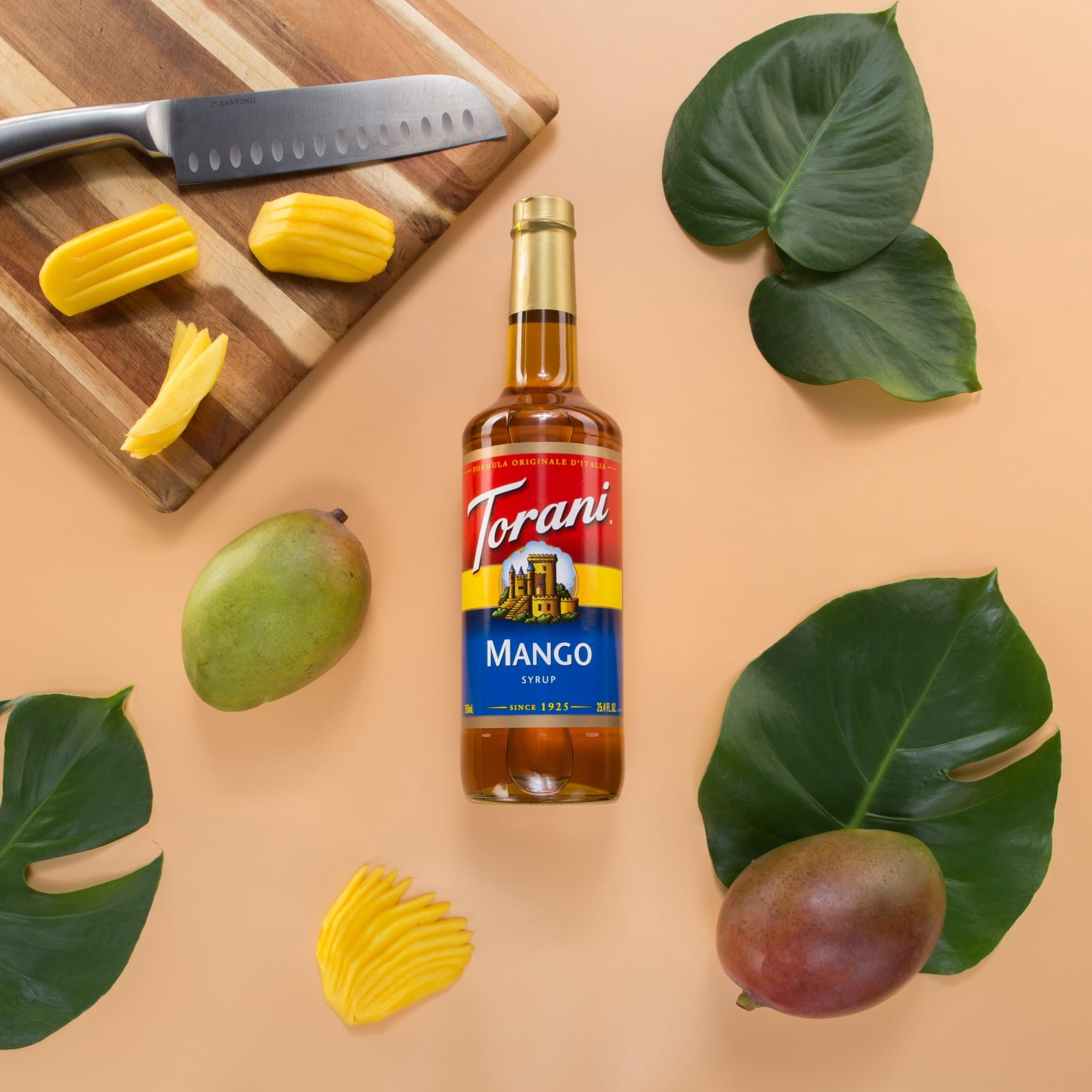 Torani Mango Flavoring Syrup, 24.5 fl oz (Glass)