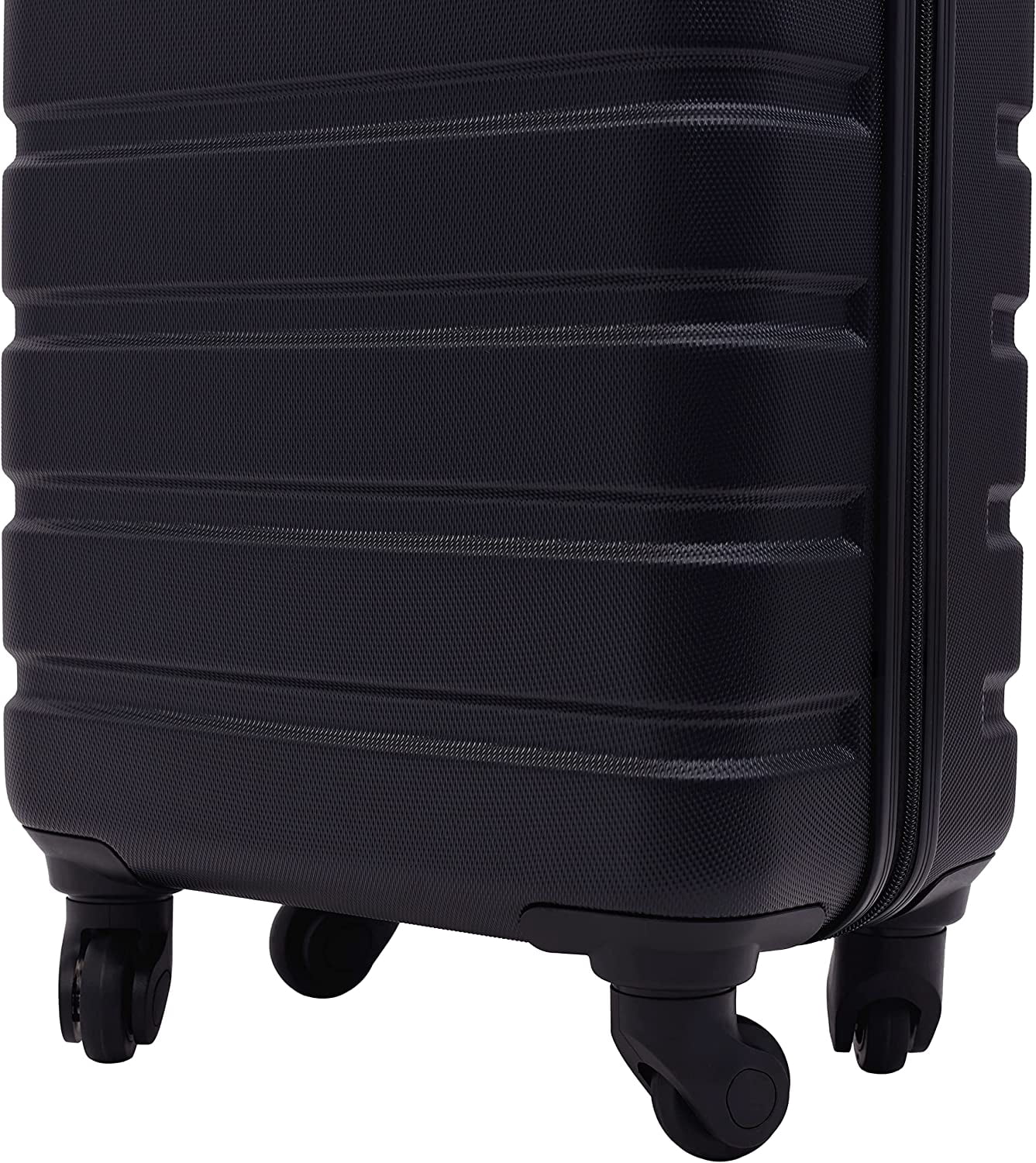 20" Hardside Spinner Carry-On Luggage, Black