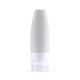 thumbnail image 1 of Wosthever Botella dispensadora de viaje, Gel de ducha, tubo exprimidor de de dientes, contenedor dispensador a prueba de fugas reutilizable, regalos Almacenamiento y organización del hogar Gris 60ML Wosthever HA059159-04, 1 of 5