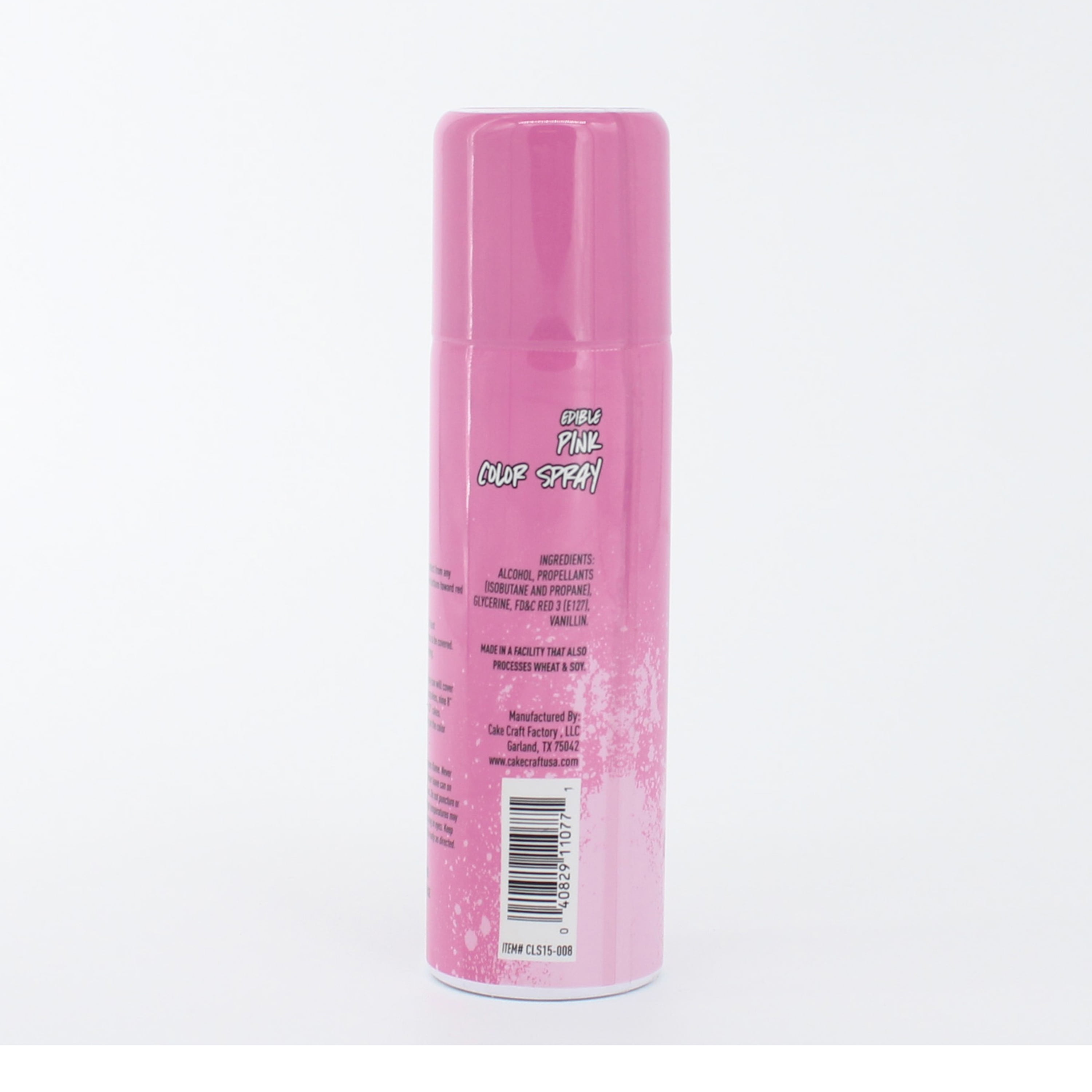 Cake Craft Edible Color Spray – Pink | Food Coloring Spray for Cakes, Cookies, Cupcakes & More | Edible & Food-Safe | Made in the USA | 1.5oz