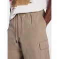 thumbnail image 4 of No Boundaries Baggy Fit Twill Cargo Shorts, 10" Inseam, Men's Sizes XS-5XB, 4 of 5