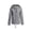 Gray, variant on Tejiojio Rollbacks Women Long Sleeve Solid Thin Skinsuits Hooded Zipper Casual Sport Coat