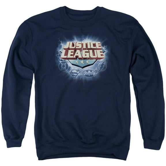 Jla - Storm Logo - Crewneck Sweatshirt - X-Large