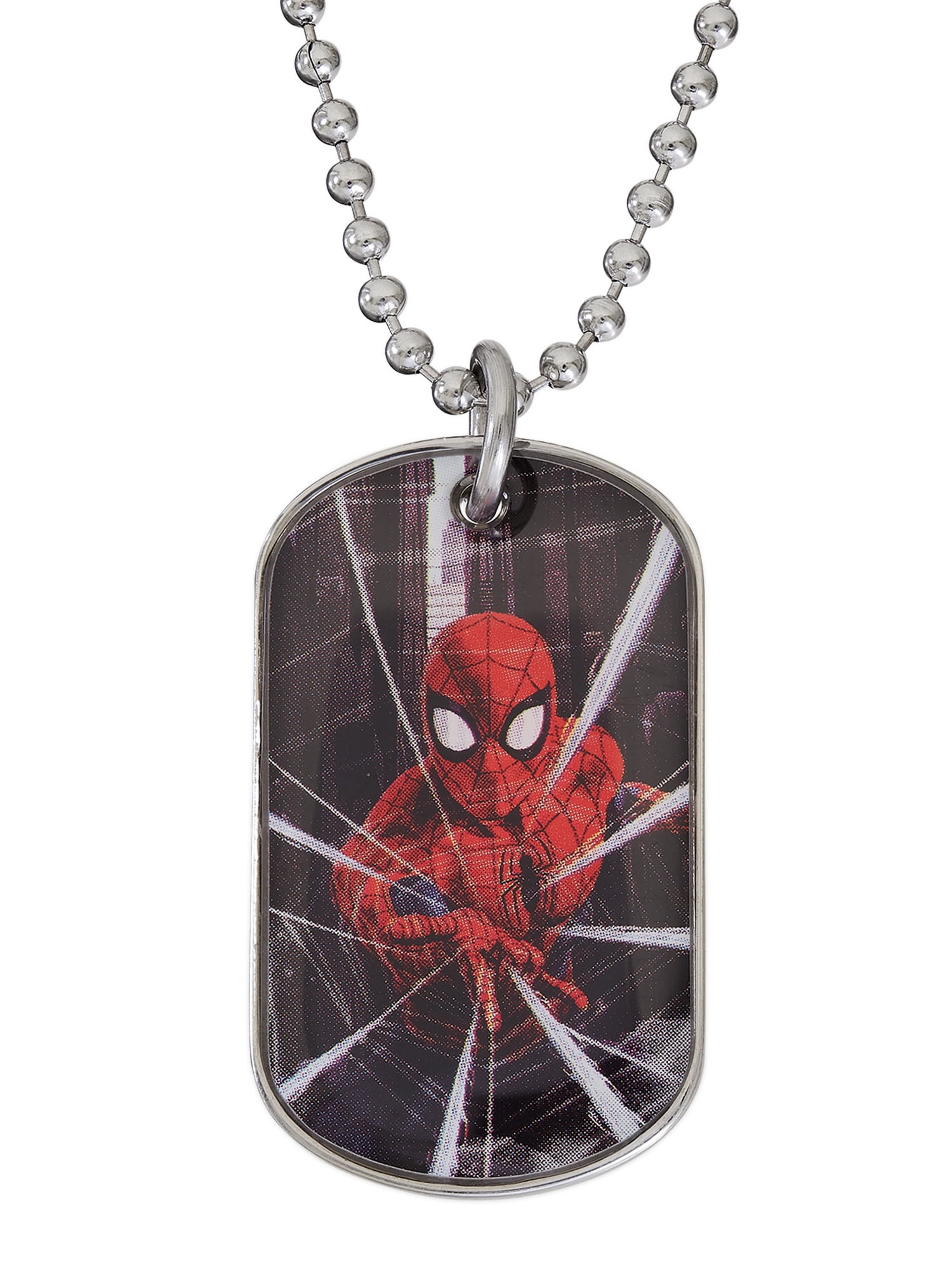 spiderman dog tag