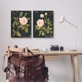 thumbnail image 2 of Stupell Industries Enchanted Vintage Pink Rose Florals Distressed Black Black Framed, 16 x 20, 2 of 7