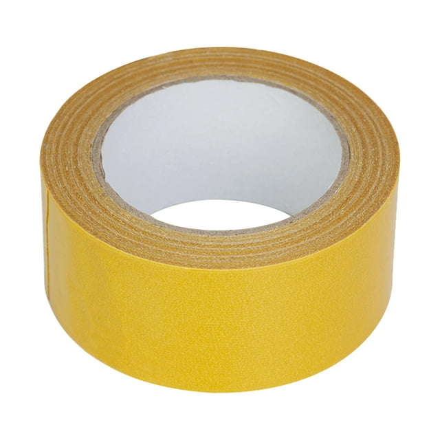 Nilvkv Cloth Base Adhesive Tape Strong Adhesion No Residual Adhesive Double-sided Tape Wedding Carpet Fixing Carpet Adhesive Double-sided Cloth Base Adhesiv