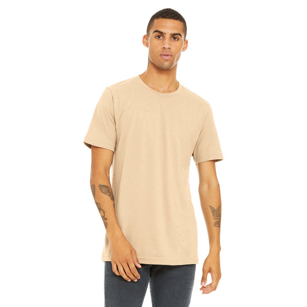 BELLA+CANVAS - Bella + Canvas 3001C Unisex Jersey T-Shirt - SOFT CREAM ...