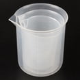 thumbnail image 1 of 150 250 500 ml beaker of clear plastic 3 pcs. Measuring cup tool, 1 of 5