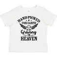 thumbnail image 3 of Inktastic Handpicked for Earth By My Granny in Heaven with Angel Wings Boys or Girls Toddler T-Shirt, 3 of 5