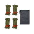 thumbnail image 3 of Cuerdas reflectantes shamjiam para tienda Guylines 400cm de largo color verde oscuro, 3 of 8