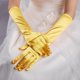 thumbnail image 2 of Guantes largos de satén lisos para conducir con protección solar para mujer, guantes ceremoniales elásticos sexis para fiesta de noche, graduación Formal, E43, 2 of 4