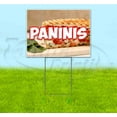 thumbnail image 1 of Paninis (18" x 24") Yard Sign, Includes Metal Step Stake, 1 of 6