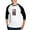 Black/White, variant on CafePress - Power Rangers Disco - Cotton Baseball Jersey, 3/4 Raglan Sleeve Shirt