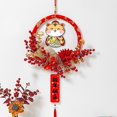 thumbnail image 3 of 2022 Decoraciones de Año Nuevo Chino Año Nuevo Festival de Primavera Año Creativo Puerta de Entrada Fuhuan Penda, 3 of 3