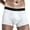 White, variant on Vedolay Panties Plus Size Underwear for Men Casual Men's Breathable Underwear Drawstring Underpants,Black XL