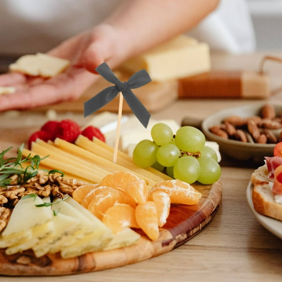 GOOHOCHY Cake Decor Cake Decorating Kit Bamboo Black 20Pcs