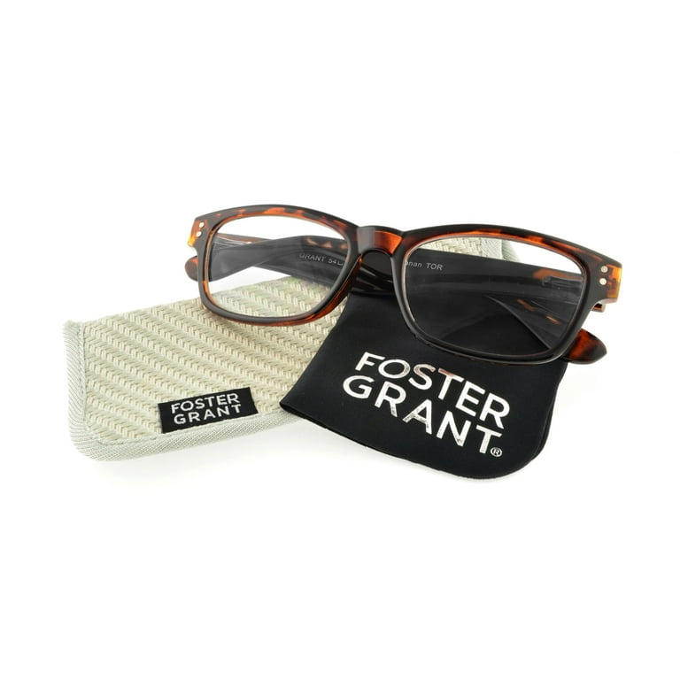 Foster Grant Conan Multi Focus Rectangle Full Rim Men Reading