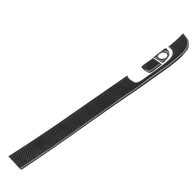 Pegatinas para panel de caja de almacenamiento de coche, 3 piezas de fibra de carbono para decoración interior de coche, moldura de caja de almacenamiento de fibra de carbono, muy recomendable