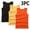 Coffee, variant on Eltusu Boys Cotton Tank Tops, 3 Pieces Sleeveless Basic Breathable Summer Vest Shirts Sky Blue Size 10-12 T