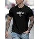 thumbnail image 1 of Nurse Life Print T Shirt, Tees for Men, Casual Short Sleeve T-shirt for Summer, 1 of 6